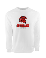 Rio Mesa HS Softball Shadow - Crewneck Sweatshirt