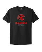 Rio Mesa HS Softball Shadow - Mens Select Cotton T-Shirt