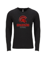 Rio Mesa HS Softball Shadow - Tri-Blend Long Sleeve
