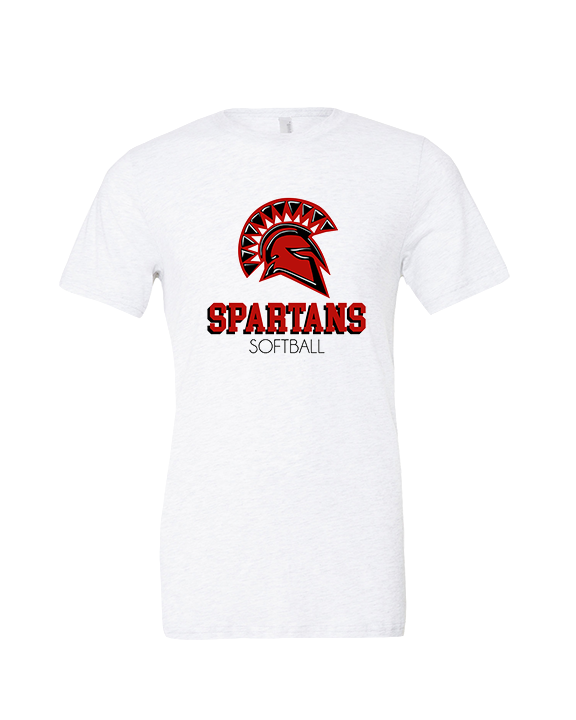 Rio Mesa HS Softball Shadow - Tri-Blend Shirt