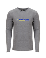 Riverton HS Track & Field Switch - Tri - Blend Long Sleeve