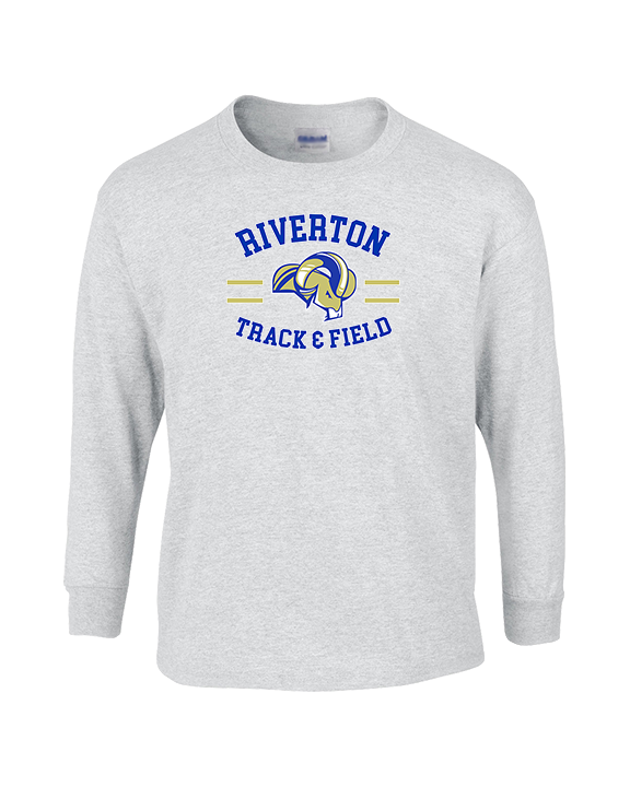 Riverton HS Track & Field Curve - Cotton Longsleeve