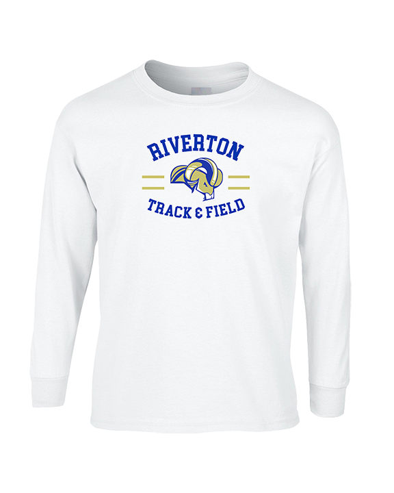 Riverton HS Track & Field Curve - Cotton Longsleeve