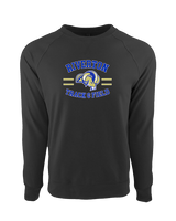 Riverton HS Track & Field Curve - Crewneck Sweatshirt