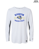 Riverton HS Track & Field Curve - Mens Oakley Longsleeve