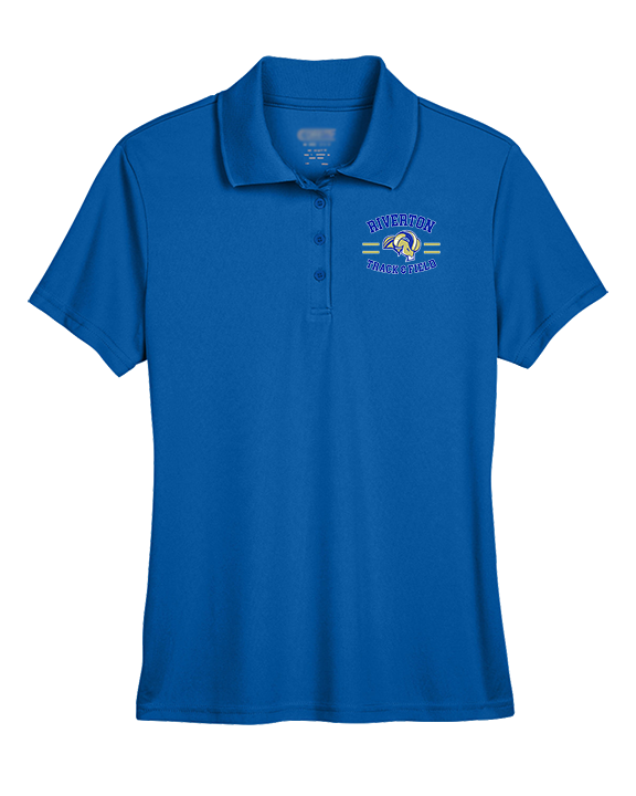 Riverton HS Track & Field Curve - Womens Polo