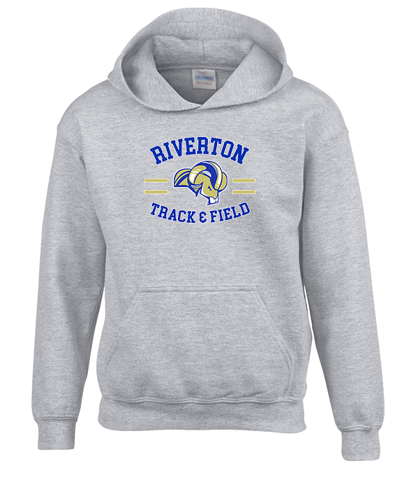Riverton HS Track & Field Curve - Youth Hoodie