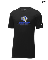 Riverton HS Track & Field Split - Mens Nike Cotton Poly Tee