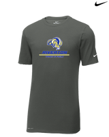 Riverton HS Track & Field Split - Mens Nike Cotton Poly Tee