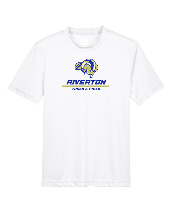 Riverton HS Track & Field Split - Youth Performance Shirt