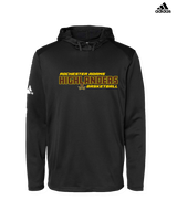 Rochester Adams HS Basketball Bold - Adidas Men's Hooded Sweatshirt