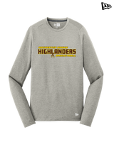 Rochester Adams HS Basketball Bold - New Era Long Sleeve Crew