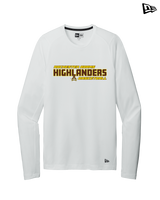 Rochester Adams HS Basketball Bold - New Era Long Sleeve Crew