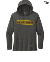 Rochester Adams HS Basketball Bold - New Era Tri Blend Hoodie