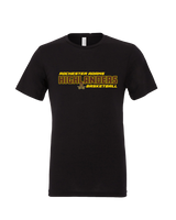Rochester Adams HS Basketball Bold - Mens Tri Blend Shirt
