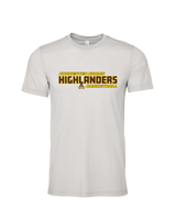 Rochester Adams HS Basketball Bold - Mens Tri Blend Shirt