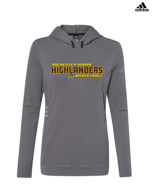 Rochester Adams HS Basketball Bold - Adidas Women's Lightweight Hooded Sweatshirt