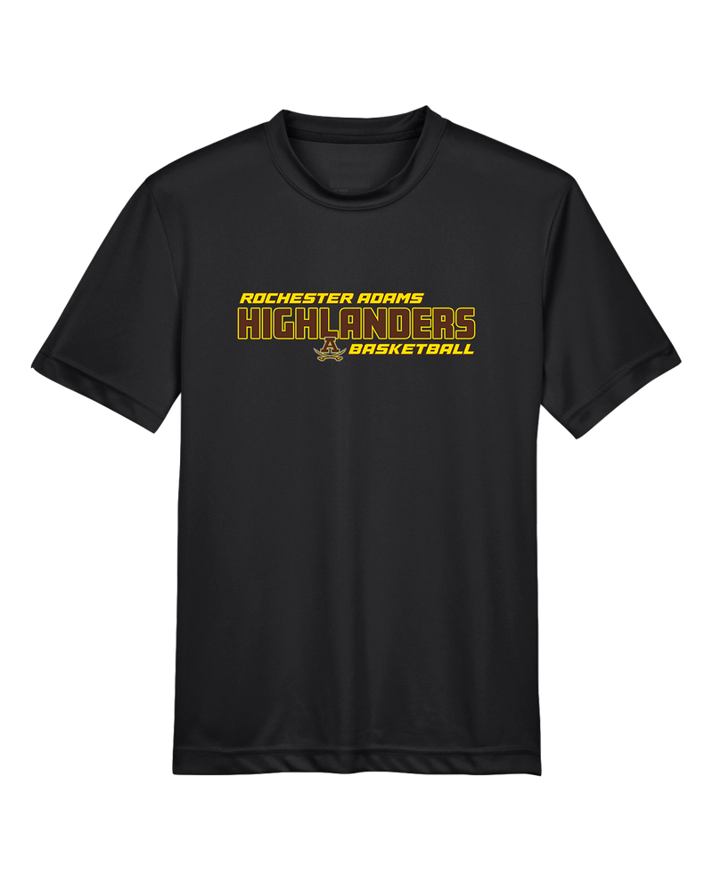 Rochester Adams HS Basketball Bold - Youth Performance T-Shirt