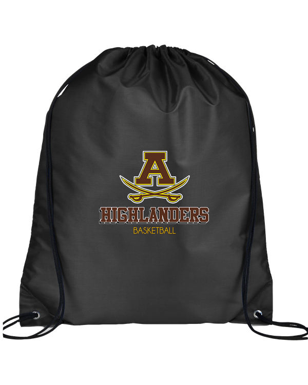 Rochester Adams HS Basketball Shadow - Drawstring Bag