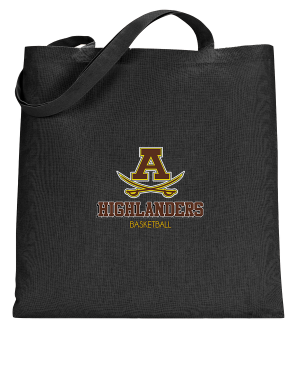 Rochester Adams HS Basketball Shadow - Tote Bag