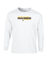 Rochester Adams HS Baseball Bold - Cotton Longsleeve