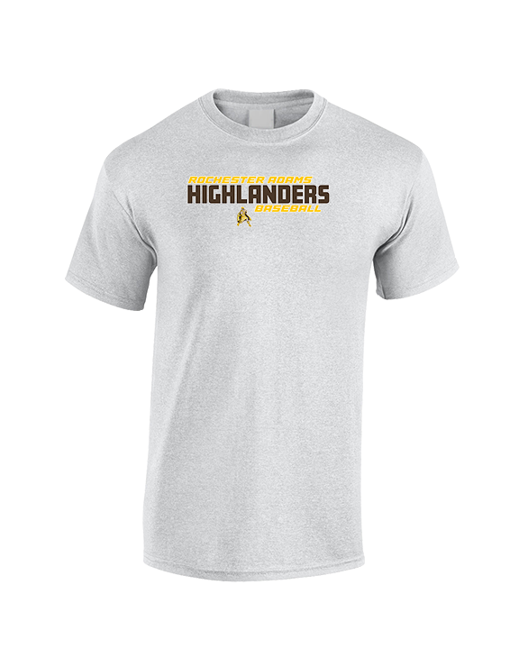 Rochester Adams HS Baseball Bold - Cotton T-Shirt