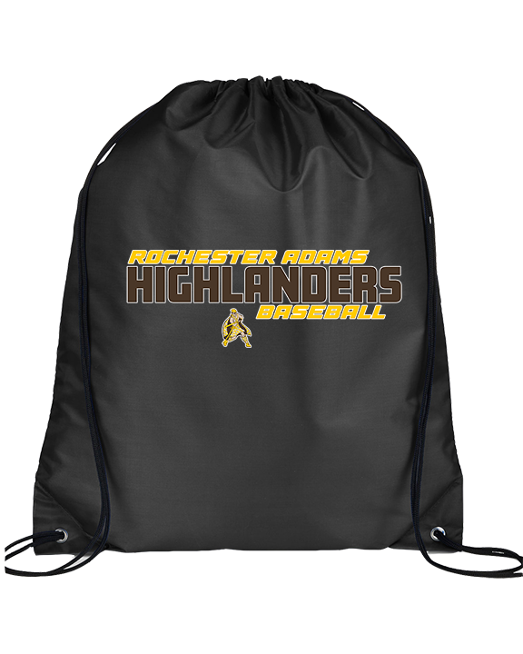 Rochester Adams HS Baseball Bold - Drawstring Bag