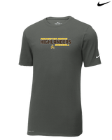 Rochester Adams HS Baseball Bold - Mens Nike Cotton Poly Tee
