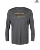 Rochester Adams HS Baseball Bold - Mens Oakley Longsleeve