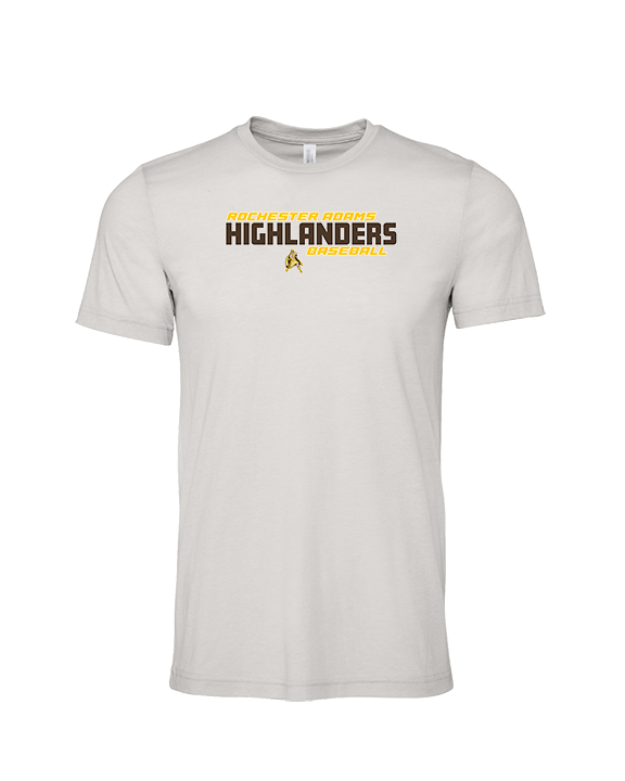 Rochester Adams HS Baseball Bold - Tri-Blend Shirt