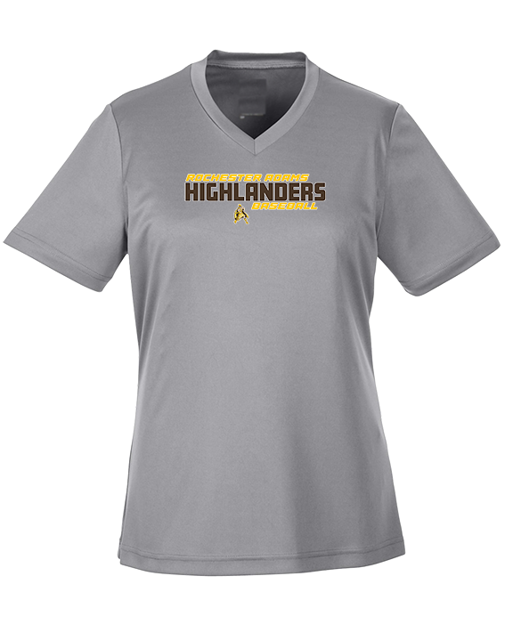 Rochester Adams HS Baseball Bold - Womens Performance Shirt