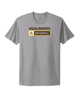 Rochester Adams HS Baseball Pennant - Mens Select Cotton T-Shirt