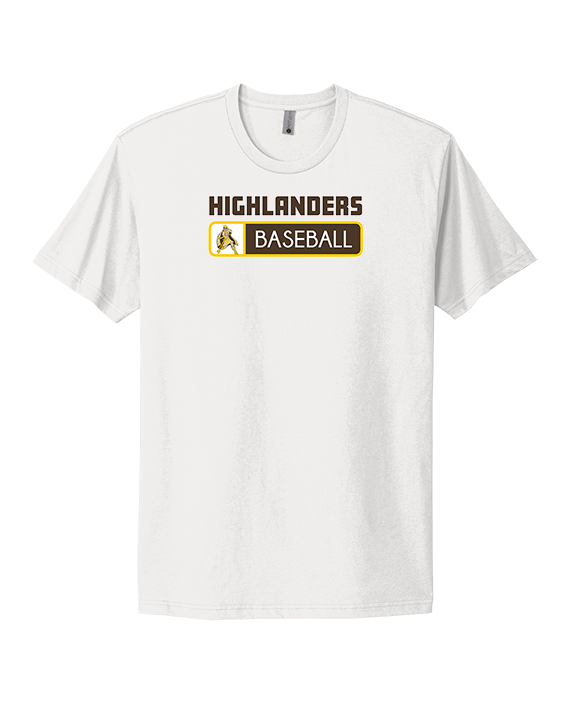Rochester Adams HS Baseball Pennant - Mens Select Cotton T-Shirt