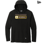 Rochester Adams HS Baseball Pennant - New Era Tri-Blend Hoodie