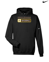 Rochester Adams HS Baseball Pennant - Nike Club Fleece Hoodie
