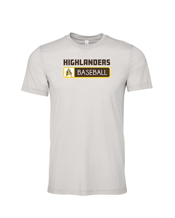Rochester Adams HS Baseball Pennant - Tri-Blend Shirt