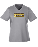 Rochester Adams HS Baseball Pennant - Womens Performance Shirt