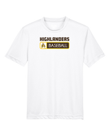 Rochester Adams HS Baseball Pennant - Youth Performance Shirt