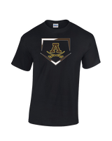 Rochester Adams HS Baseball Plate - Cotton T-Shirt