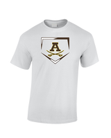 Rochester Adams HS Baseball Plate - Cotton T-Shirt