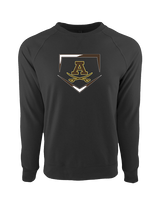 Rochester Adams HS Baseball Plate - Crewneck Sweatshirt
