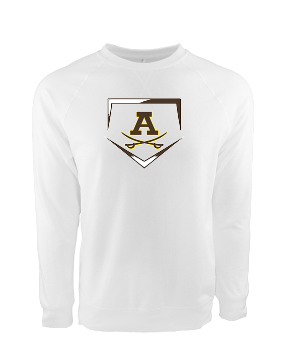 Rochester Adams HS Baseball Plate - Crewneck Sweatshirt