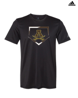 Rochester Adams HS Baseball Plate - Mens Adidas Performance Shirt