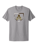 Rochester Adams HS Baseball Plate - Mens Select Cotton T-Shirt