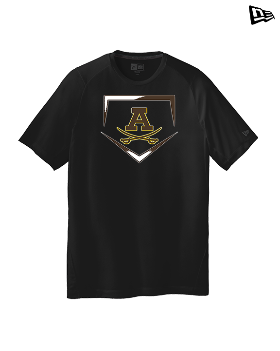 Rochester Adams HS Baseball Plate - New Era Performance Shirt