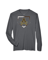 Rochester Adams HS Baseball Plate - Performance Longsleeve