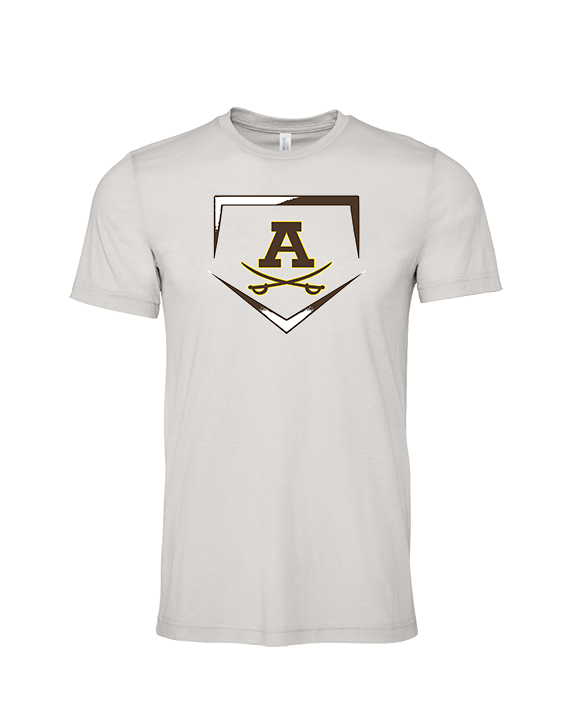 Rochester Adams HS Baseball Plate - Tri-Blend Shirt