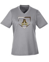 Rochester Adams HS Baseball Plate - Womens Performance Shirt