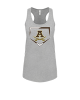 Rochester Adams HS Baseball Plate - Womens Tank Top