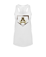 Rochester Adams HS Baseball Plate - Womens Tank Top